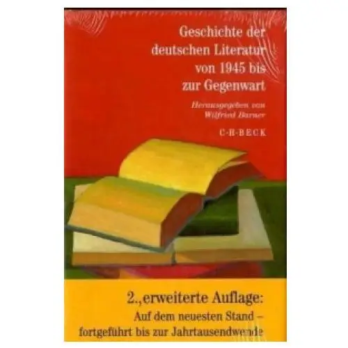 Geschichte der deutschen literatur bd. 12: geschichte der deutschen literatur von 1945 bis zur gegenwart Beck