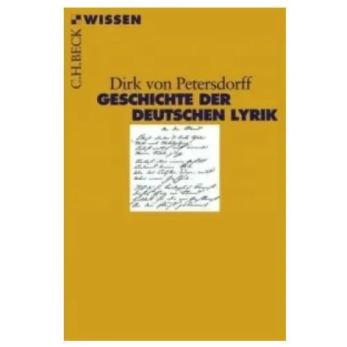 Beck Geschichte der deutschen lyrik