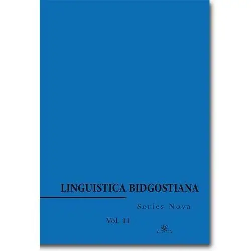 Linguistica bidgostiana. series nova. vol. 2, AZ#D73A1717EB/DL-ebwm/pdf