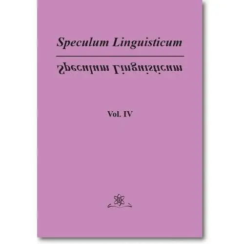 Speculum linguisticum vol. 4