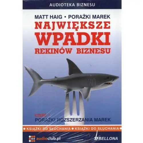 Największe wpadki rekinów biznesu. Część 1. Porażki rozszerzania marek (audiobook)