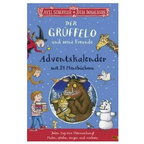 Der Grüffelo und seine Freunde. Adventskalender mit 24 Minibüchern