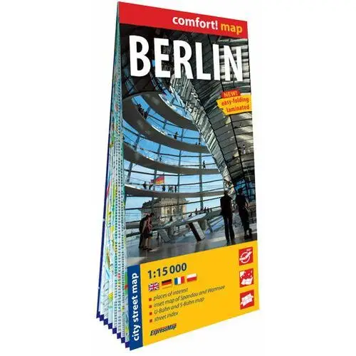 Berlin. Plan miasta 1:15 000