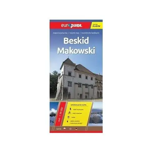 Beskid Makowski. Mapa turystyczna 1:90 000