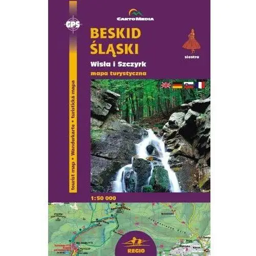 Beskid Śląski. Wisła i Szczyrk. Mapa turystyczna 1:50 000