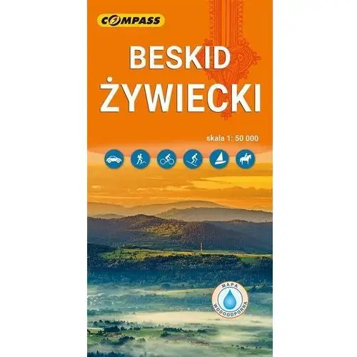 Beskid Żywiecki wersja laminowana 1:50 000