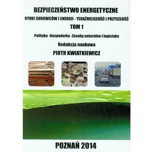 Bezpieczeństwo energetyczne. Tom 1. Rynki surowców i energii - teraźniejszość i przyszłość. Polityka, gospodarka, zasoby naturalne i logistyka