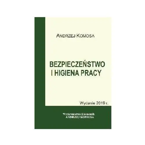 Bezpieczeństwo i higiena pracy w.2019 EKONOMIK