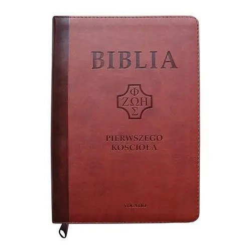 Biblia pierwszego kościoła z paginat. mahoniowa