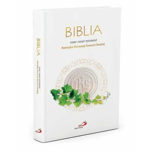 Biblia. Stary i Nowy Testament. Pamiątka Pierwszej Komunii Świętej