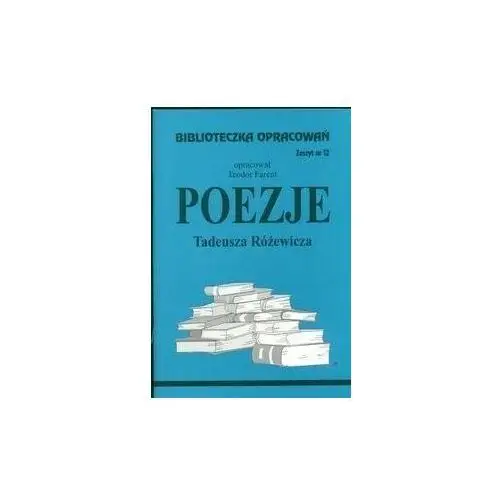 Biblios Biblioteczka opracowań nr 012 poezje różewicza