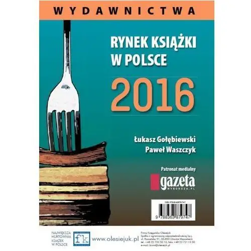 Biblioteka analiz Rynek książki w polsce 2016. wydawnictwa