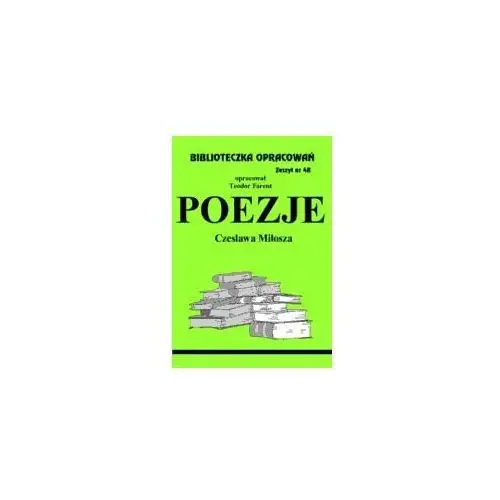 Poezje Czesława Miłosza Zeszyt 48, 3838_1 2