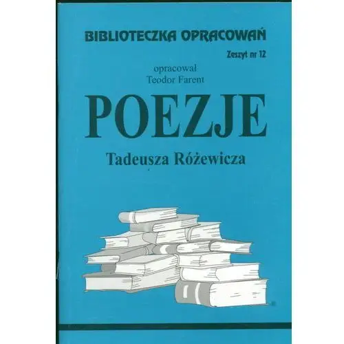 Poezje Tadeusza Różewicza Zeszyt 12, 3632