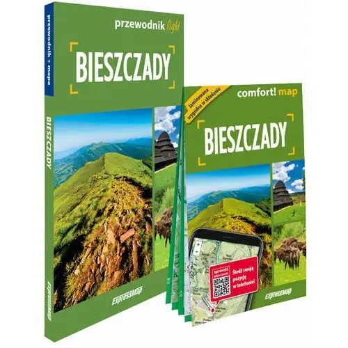 Bieszczady light: przewodnik + mapa