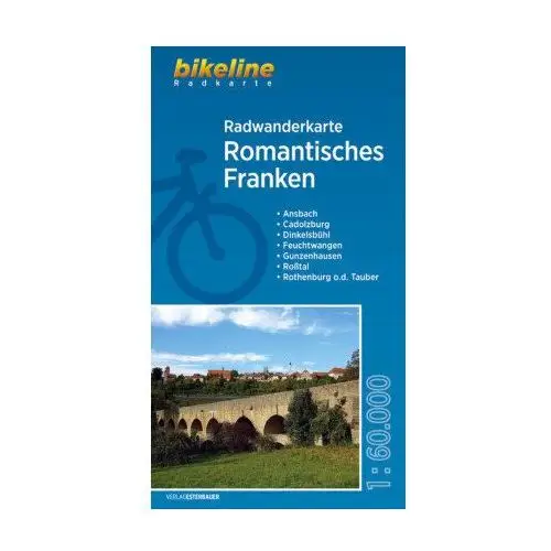 Bikeline Radwanderkarte Romantisches Franken