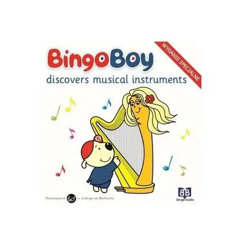 Bingo Boy discovers musical instruments Anna Wieczorek