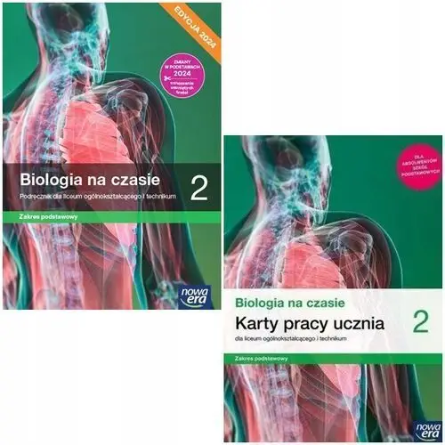 Biologia Na Czasie 2 Podręcznik Karty Pracy Zakres Podstawowy 2024 Lo