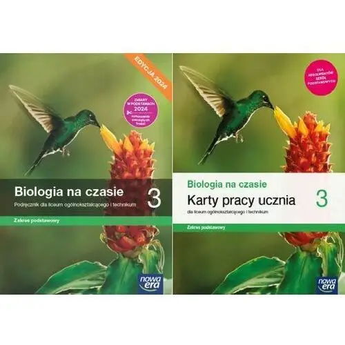 Biologia na czasie 3 Komplet poziom podstawowy