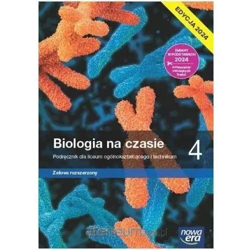 Biologia Na Czasie 4 Lo Tech Podręcznik Zr edycja 2024 zakres rozszerzony