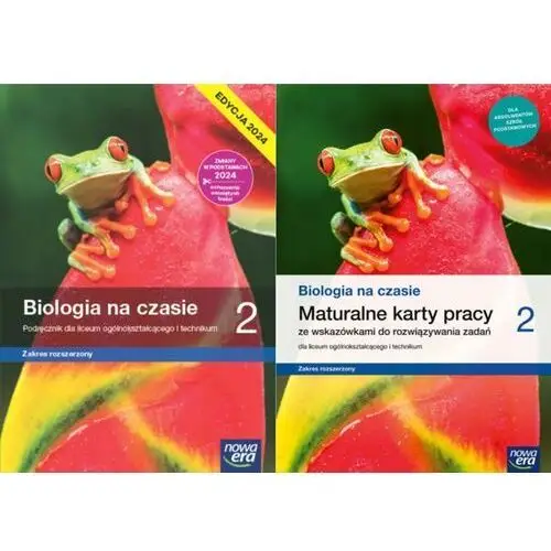 Biologia na czasie Zestaw Klasa 2 p. rozszerzony