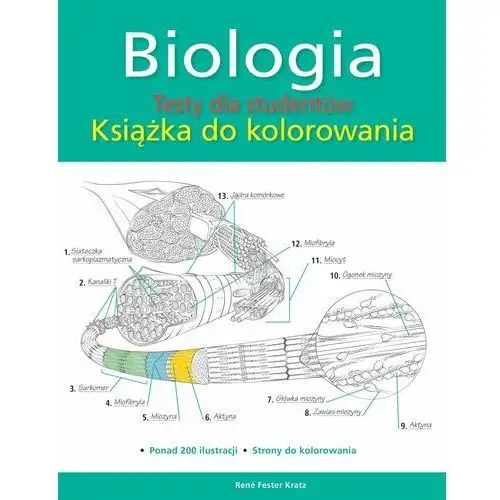 Biologia. Testy dla studentów. Książka do kolorowania