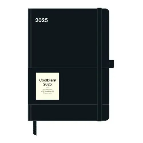 Black 2025 - Diary - Buchkalender - Taschenkalender - 16x22