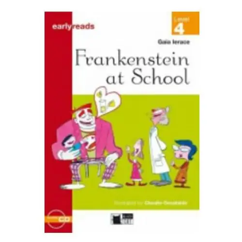 Black Cat FRANKENST AT SCHOOL + CD ( Early Readers Level 4)