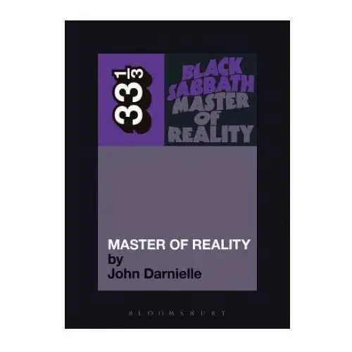 Bloomsbury publishing Black sabbath's master of reality