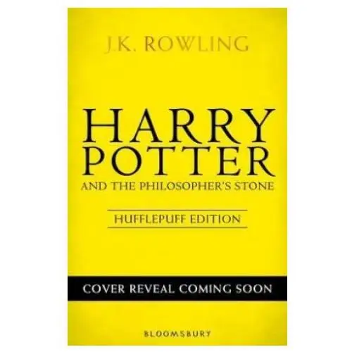 Harry potter and the philosopher's stone - hufflepuff edition Bloomsbury publishing