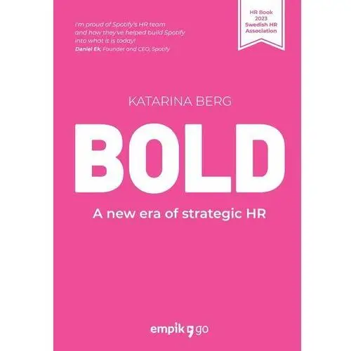 Bold. A new era of strategic HR. Wersja angielska