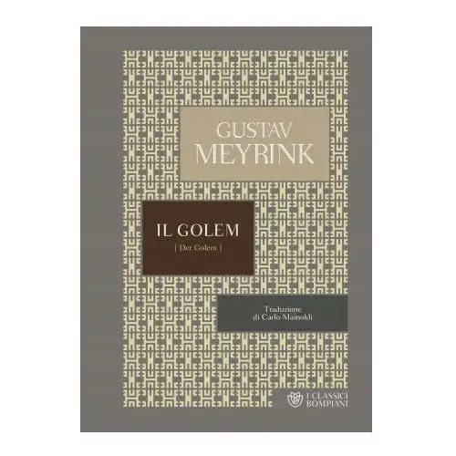 Gustav Meyrink - golem