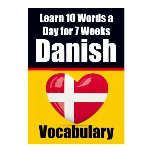 Bookmundo Danish vocabulary builder: learn 10 danish words a day for 7 weeks