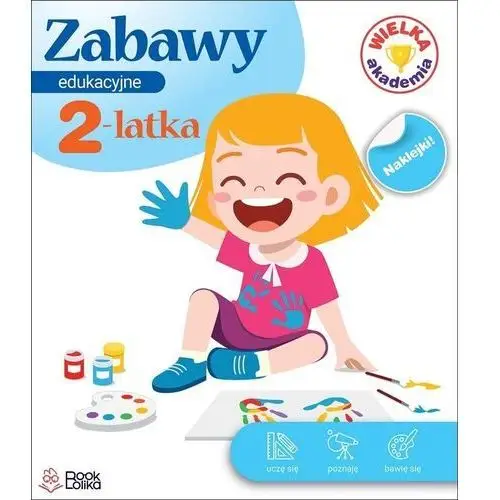 Bookolika Zabawy edukacyjne 2-latka. wielka akademia