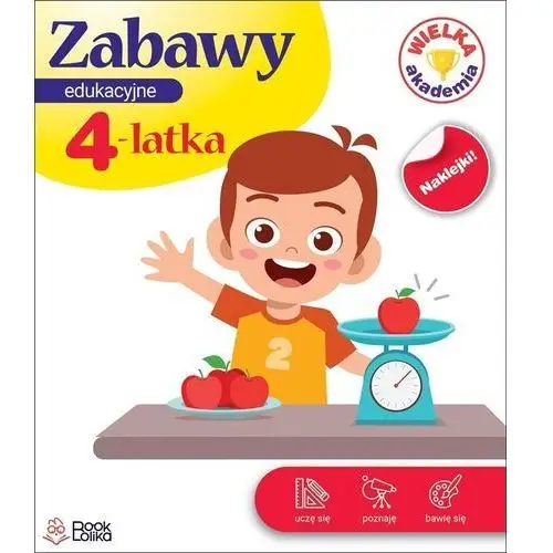 Zabawy edukacyjne 4-latka. wielka akademia