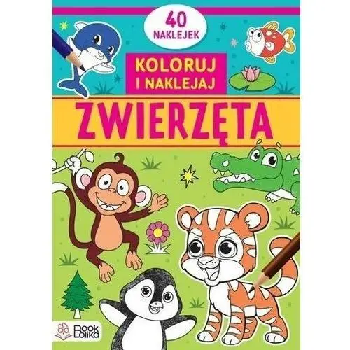 Bookolika Zwierzęta. koloruję i naklejam