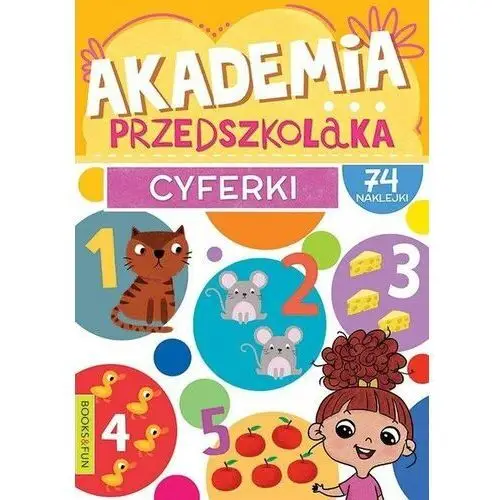 Books and fun Akademia przedszkolaka. cyferki