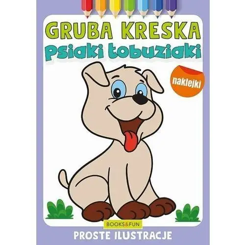 Gruba krecha psiaki łobuziaki Books and fun