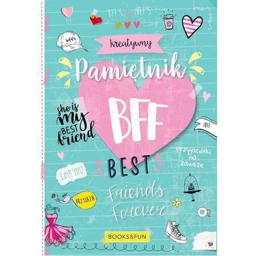 Books and fun Kreatywny pamiętnik bff best friends forever