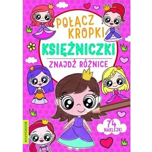 Księżniczki. połącz kropki, znajdź różnicę