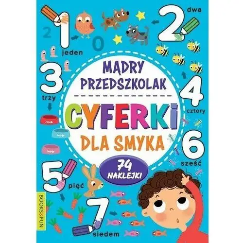 Books and fun Mądry przedszkolak. cyferki dla smyka