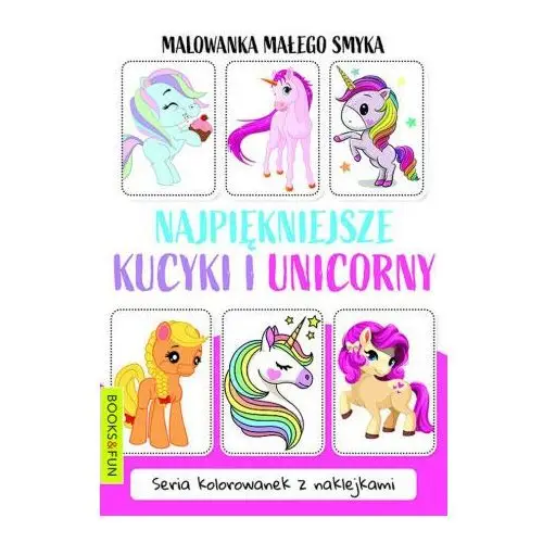 Malowanka małego smyka. najpiękniejsze kucyki