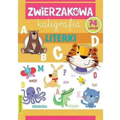 Books and fun Zwierzakowa kaligrafia. literki