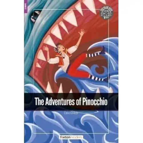 Books, foxton; webley, jan The adventures of pinocchio - foxton readers level 2 (600 headwords cefr a2-b1) with free online audio