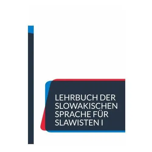 Books on demand Lehrbuch der slowakischen sprache für slawisten i