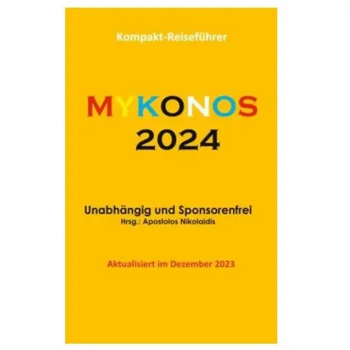 Mykonos 2024 Books on demand