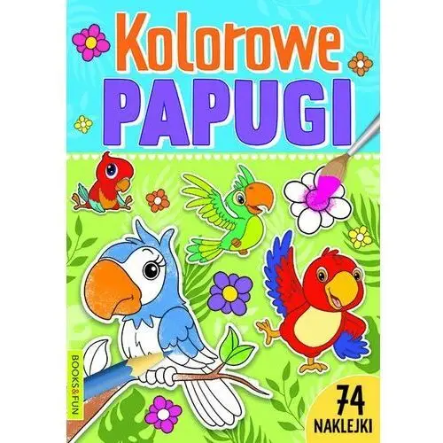 Booksandfun Kolorowe papugi