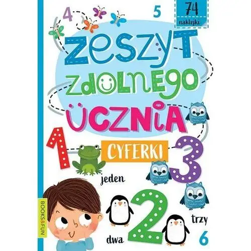 Booksandfun Zeszyt zdolnego ucznia cyferki