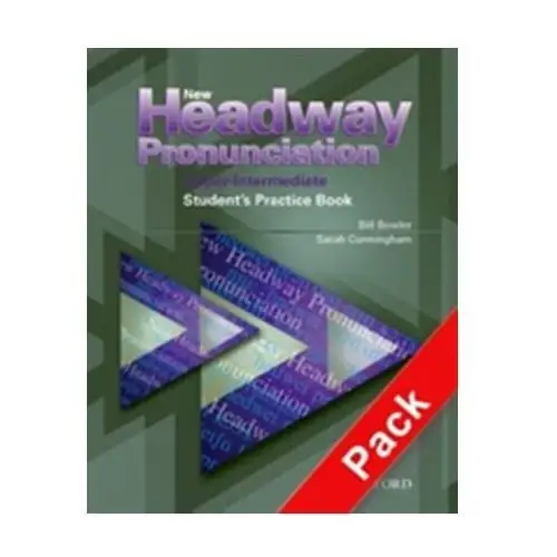 Bowler, bill New headway pronunciation course upper-intermediate: student's practice book and audio cd pack