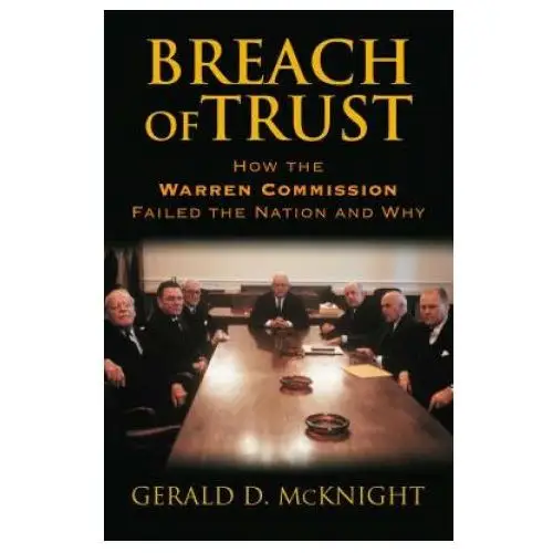 Breach of trust University press of kansas